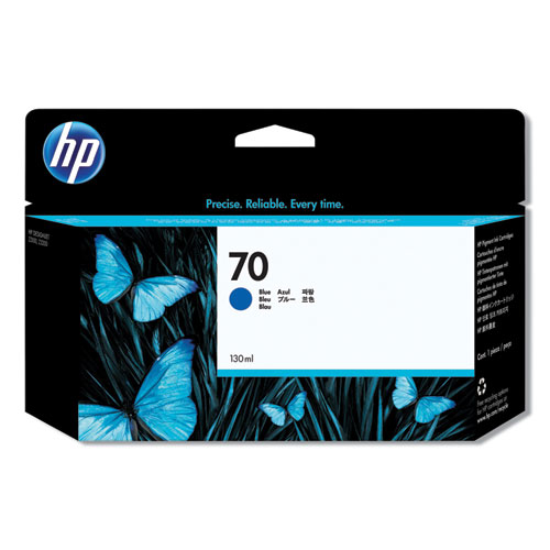 Picture of HP 70, (C9458A) Blue Original Ink Cartridge