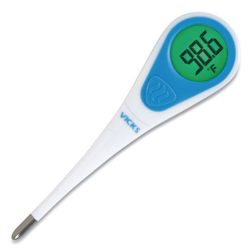 Picture of SpeedRead Digital Thermometer with Fever InSight, White/Blue