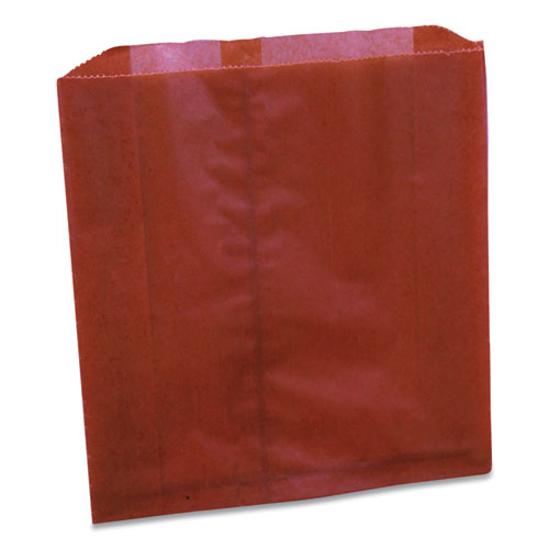 Picture of Waxed Sanitary Napkin Disposal Liners, 9.25 x 0.3 x 10.45, Brown, 250/Carton