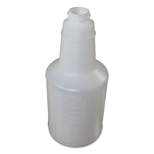 Picture of Plastic Bottles with Graduations, 24 oz, Clear, 24/Carton