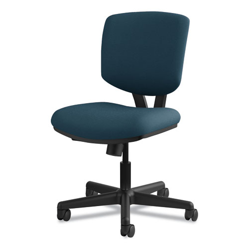 Picture of Volt Series Task Chair, Supports Up to 250 lb, 18" to 22.25" Seat Height, Navy Seat/Back, Black Base