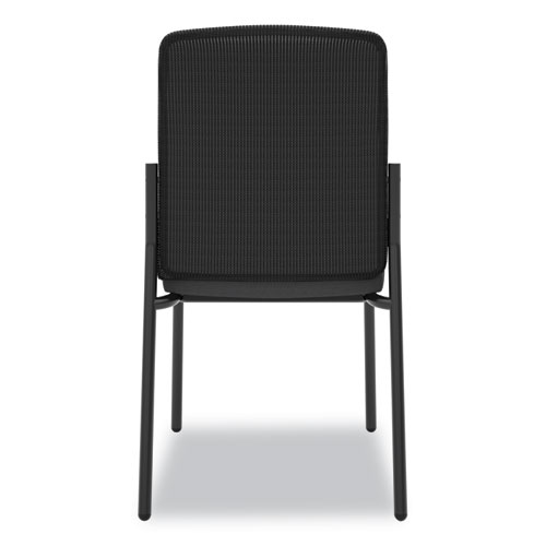Picture of VL508 Mesh Back Multi-Purpose Chair, Supports Up to 250 lb, 19" Seat Height, Black Seat, Black Back, Black Base