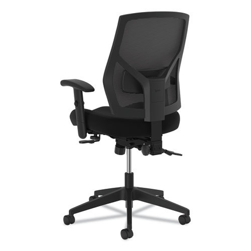 Picture of VL582 High-Back Task Chair, Supports Up to 250 lb, 19" to 22" Seat Height, Black