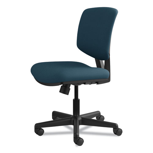 Picture of Volt Series Task Chair, Supports Up to 250 lb, 18" to 22.25" Seat Height, Navy Seat/Back, Black Base