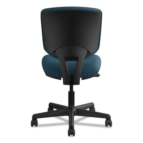 Picture of Volt Series Task Chair, Supports Up to 250 lb, 18" to 22.25" Seat Height, Navy Seat/Back, Black Base