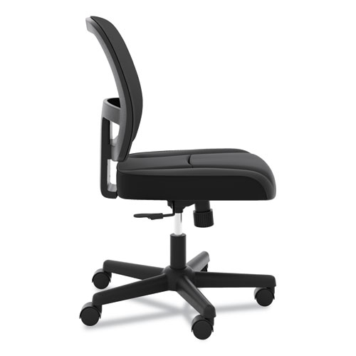 Picture of ValuTask Mesh Back Task Chair, Supports Up to 250 lb, 15" to 19" Seat Height, Black