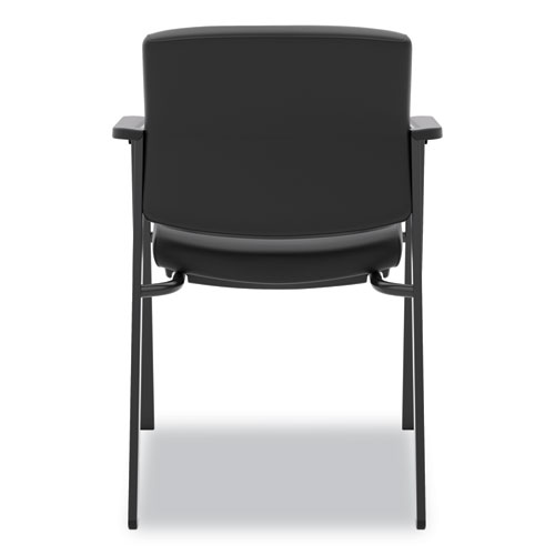 Picture of HVL605 Guest Chair, 23.5" x 24" x 35", Black Seat, Black Back, Black Base