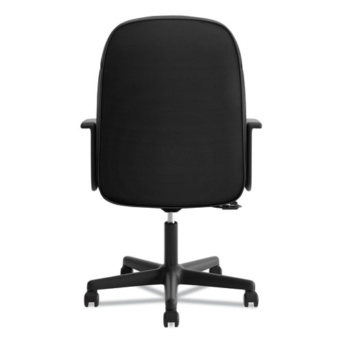 Picture of HVL601 Series Executive High-Back Chair, Supports Up to 250 lb, 17.44" to 20.94" Seat Height, Black