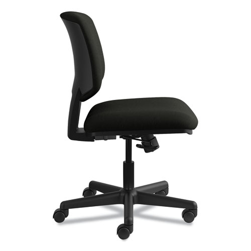 Picture of Volt Series Leather Task Chair, Supports Up to 250 lb, 18" to 22.25" Seat Height, Black