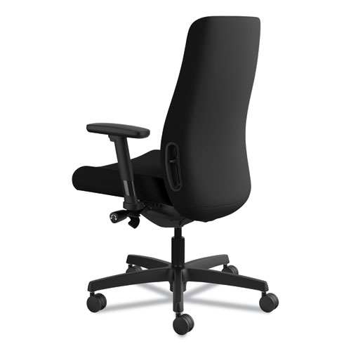 Picture of Endorse Upholstered Mid-Back Work Chair, Supports Up to 300 lb, 17.5" to 21.75" Seat Height, Black
