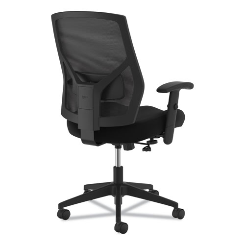 Picture of VL581 High-Back Task Chair, Supports Up to 250 lb, 18" to 22" Seat Height, Black