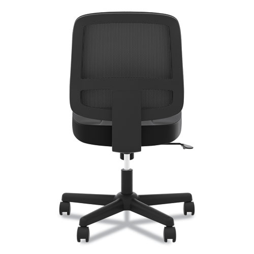 Picture of ValuTask Mesh Back Task Chair, Supports Up to 250 lb, 15" to 19" Seat Height, Black
