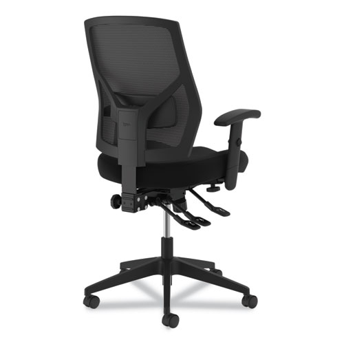 Picture of VL582 High-Back Task Chair, Supports Up to 250 lb, 19" to 22" Seat Height, Black