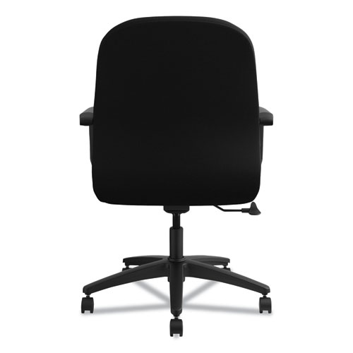 Picture of Pillow-Soft 2090 Series Managerial Mid-Back Swivel/Tilt Chair, Supports Up to 300 lb, 17" to 21" Seat Height, Black