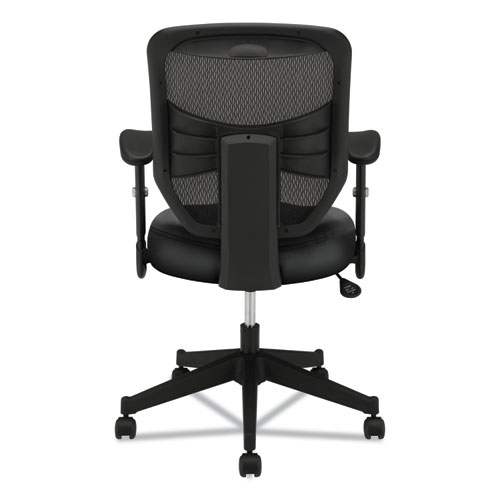 Picture of VL531 Mesh High-Back Task Chair with Adjustable Arms, Supports Up to 250 lb, 18" to 22" Seat Height, Black