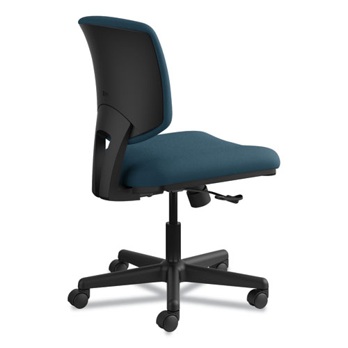 Picture of Volt Series Task Chair, Supports Up to 250 lb, 18" to 22.25" Seat Height, Navy Seat/Back, Black Base