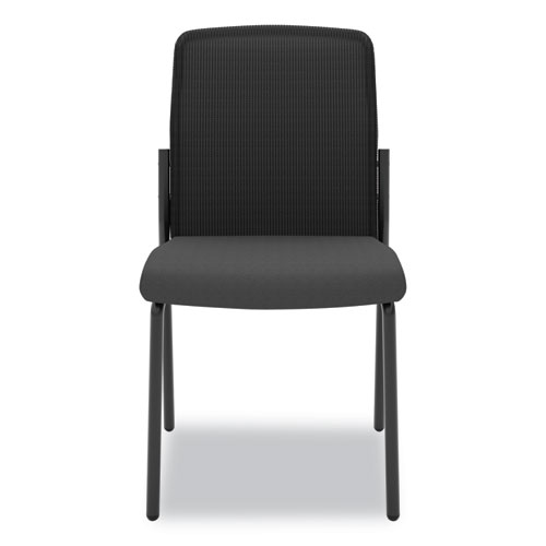 Picture of VL508 Mesh Back Multi-Purpose Chair, Supports Up to 250 lb, 19" Seat Height, Black Seat, Black Back, Black Base