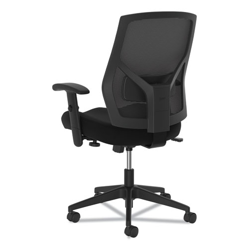 Picture of VL581 High-Back Task Chair, Supports Up to 250 lb, 18" to 22" Seat Height, Black