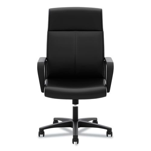 Picture of HVL604 High-Back Executive Chair, Supports Up to 250 lb, 16.25" to 20.75" Seat Height, Black