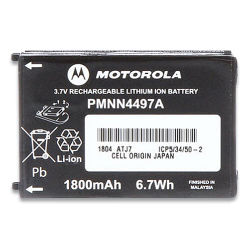 Picture of Li-Ion Battery for CLS Series Radios, 3.7 V, 1800 mAh