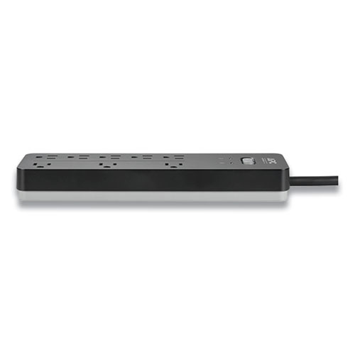 Picture of Home Office SurgeArrest Power Surge Protector, 8 AC Outlets, 6 ft Cord, 2,160 J, Black