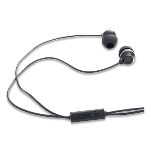 Picture of Stereo Earphones with Microphone, Black