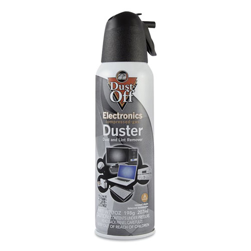 Picture of Disposable Compressed Gas Duster, 7 oz Can, 6/Pack