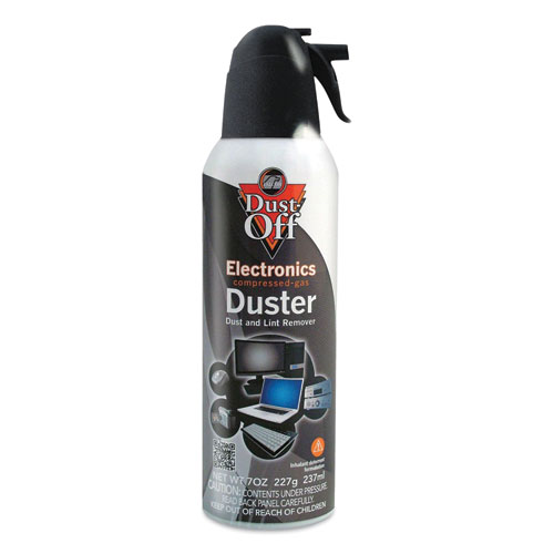 Picture of Disposable Compressed Gas Duster, 7 oz Can