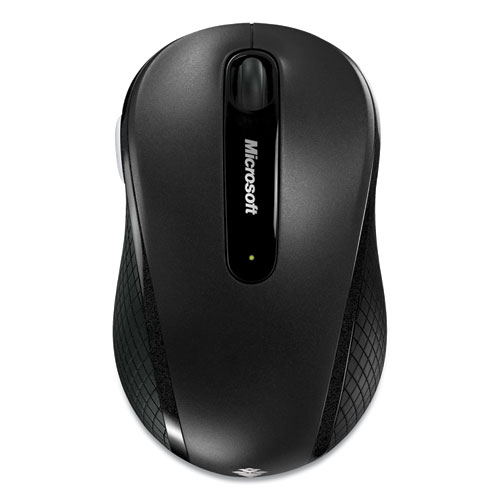 Picture of Mobile 4000 Wireless Optical Mouse, 2.4 GHz Frequency/15 ft Wireless Range, Left/Right Hand Use, Graphite