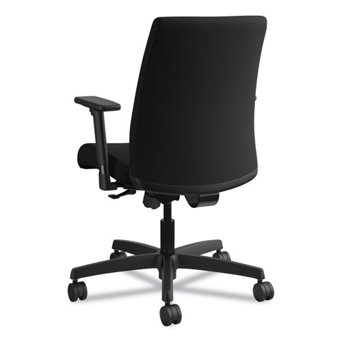 Picture of Ignition Series Fabric Low-Back Task Chair, Supports Up to 300 lb, 17" to 21.5" Seat Height, Black