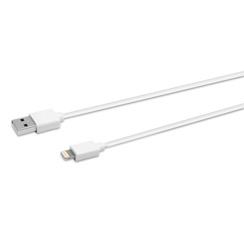 Picture of USB Apple Lightning Cable, 3 ft, White