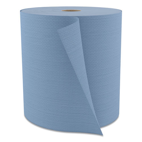 Picture of Tuff-Job Spunlace Towels, Jumbo Roll, 12 x 13, Blue, 475/Roll