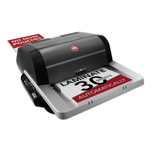 Foton+30+Automated+Pouch-Free+Laminator%2C+Two+Rollers%2C+1%26quot%3B+Max+Document+Width%2C+5+Mil+Max+Document+Thickness