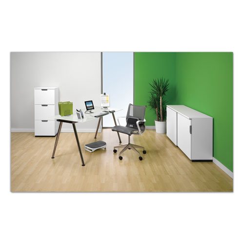 Picture of I-Spire Series Lumbar Cushion, 14 x 6 x 3, Gray