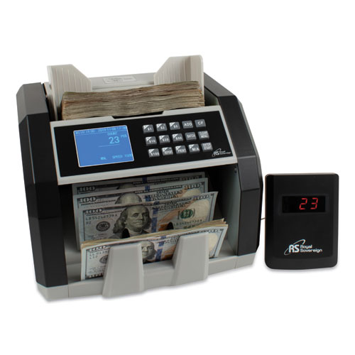 Picture of Front Load Bill Counter w/ Value Counting/Counterfeit Detection, 1500 Bills/Min