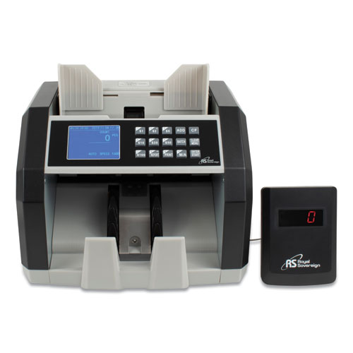 Picture of Front Load Bill Counter w/ Value Counting/Counterfeit Detection, 1500 Bills/Min
