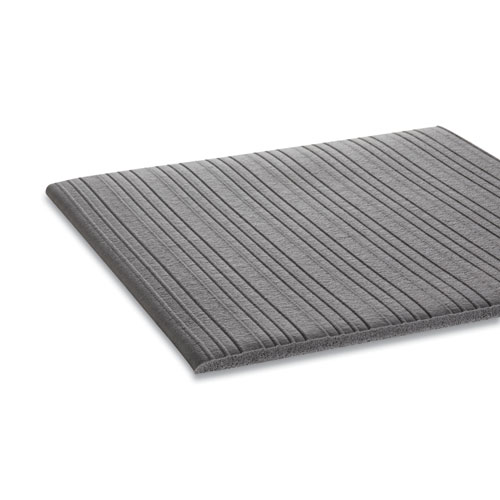 Picture of Ribbed Vinyl Anti-Fatigue Mat, 24 x 36, Gray