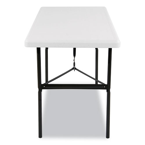 Picture of IndestrucTable Classic Folding Table, Rectangular, 48" x 24" x 29", Platinum