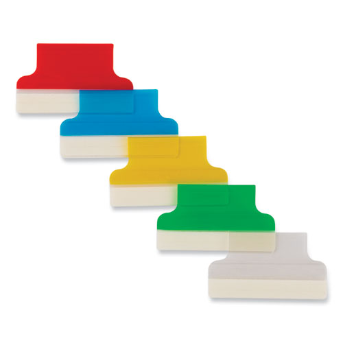 Picture of Insertable Index Tabs with Printable Inserts, 1/5-Cut, Assorted Colors, 1" Wide, 25/Pack