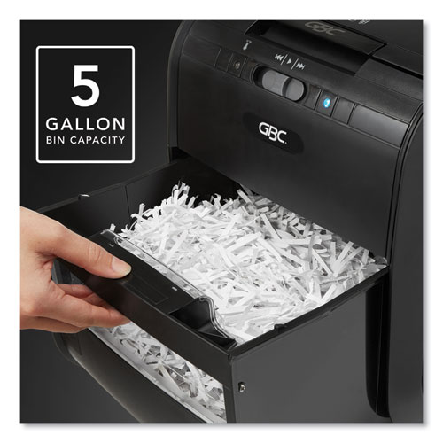 Picture of Stack-and-Shred 80X Auto Feed Cross-Cut Shredder, 80 Auto/6 Manual Sheet Capacity