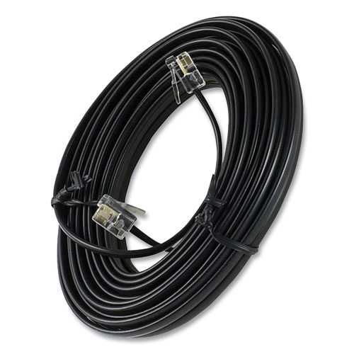 Picture of Line Cord, Plug/Plug, 25 ft, Black