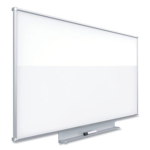 Picture of Silhouette Total Erase Whiteboard, 85 x 48, White Surface, Silver Aluminum Frame