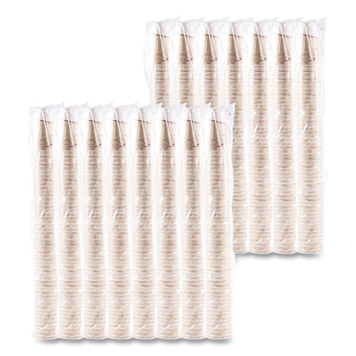 Picture of Trophy Plus Dual Temperature Insulated Cups in Symphony Design, 16 oz, Beige, 50/Pack, 15 Packs/Carton