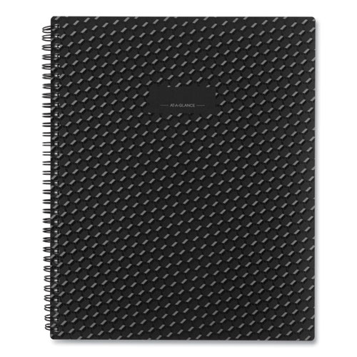 Picture of Elevation Academic Weekly/Monthly Planner, 11 x 8.5, Black Cover, 12-Month (July to June): 2024 to 2025