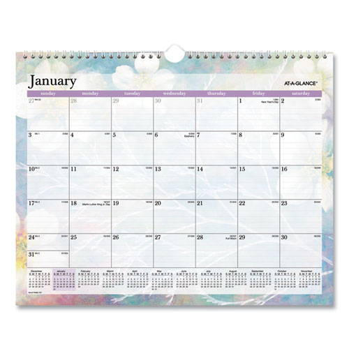 Dreams+Monthly+Wall+Calendar%2C+Dreams+Seasonal+Artwork%2C+15+x+12%2C+Multicolor+Sheets%2C+12-Month+%28Jan+to+Dec%29%3A+2024