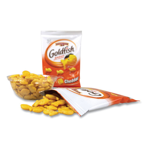 Picture of Goldfish Crackers, Cheddar, 1.5 oz Bag, 30 Bags/Box