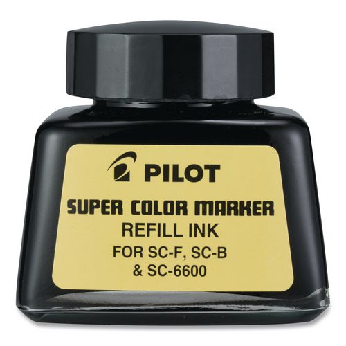 Picture of Super Color Marker Refill Ink, 30 mL Bottle, Black