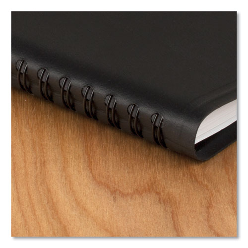 Picture of Weekly Appointment Book, 11 x 8.25, Black Cover, 14-Month (July to Aug): 2024 to 2025