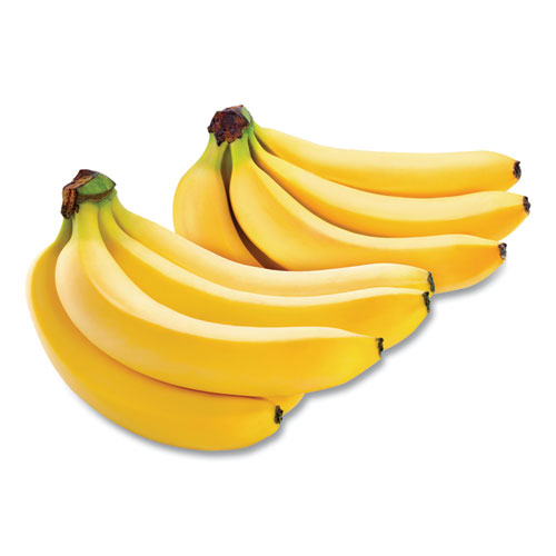 Picture of Fresh Organic Bananas, 6 lbs, 2 Bundles/Carton