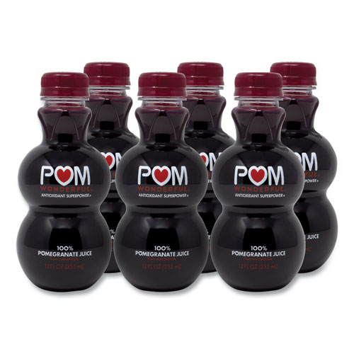 Picture of 100% Pomegranate Juice, 12 oz Bottle, 6/Pack